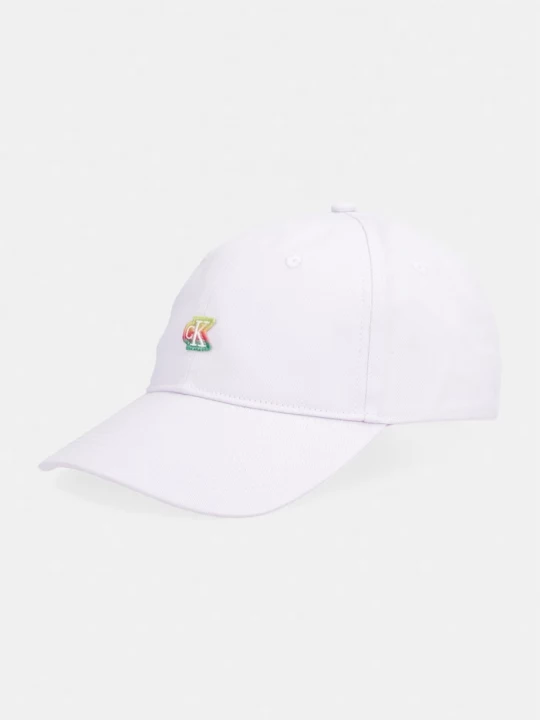 Obrázek produktu Calvin Klein baseballová čepice pánská bavlněná fialová