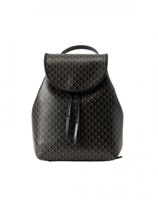 Obrázek produktu Calvin Klein Batoh 'Emblem Print Flap' cappuccino / černá