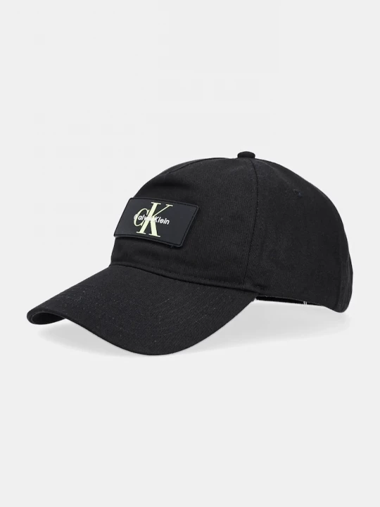 Obrázek produktu Calvin Klein Bavlněná baseballová čepice černá