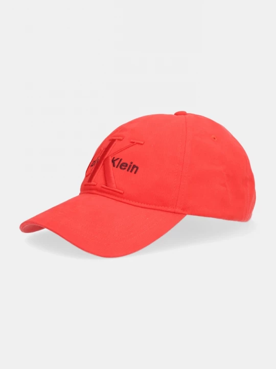 Obrázek produktu Calvin Klein Bavlněná baseballová čepice Calvin Klein červená