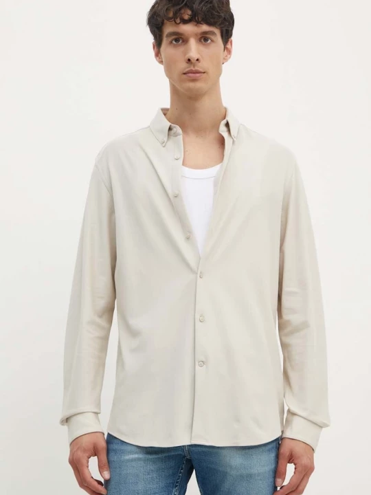 Obrázek produktu Calvin Klein Bavlněná košile Calvin Klein béžová