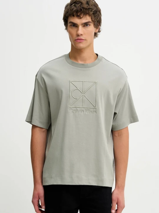 Obrázek produktu Calvin Klein Bavlněné tričko Calvin Klein zelená