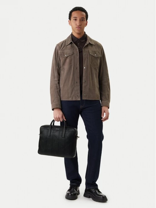 Obrázek produktu Calvin Klein Brašna na notebook Emblem Aop Emboss Commuter LV04D3329G Černá