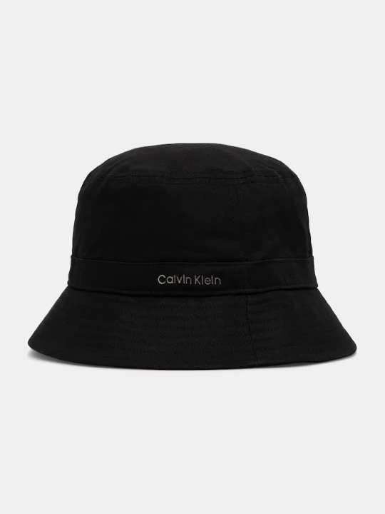 Obrázek produktu Calvin Klein bucket klobouk bavlněný černá
