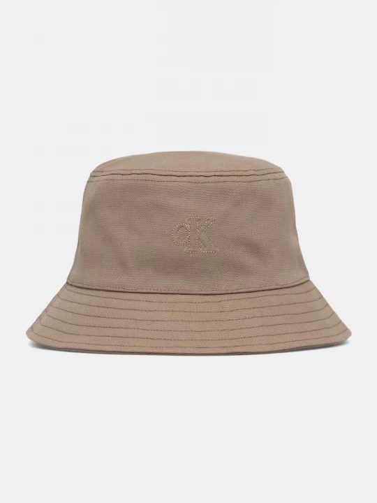 Obrázek produktu Calvin Klein bucket klobouk bavlněný hnědá