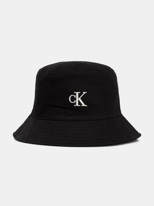 Obrázek produktu Calvin Klein bucket klobouk dámský bavlněný černá