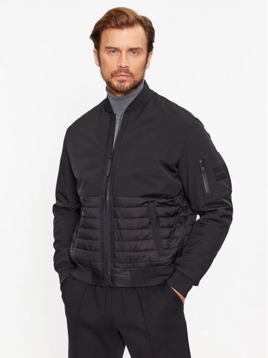 Obrázek produktu Calvin Klein Bunda bomber K10K111802 Černá Regular Fit