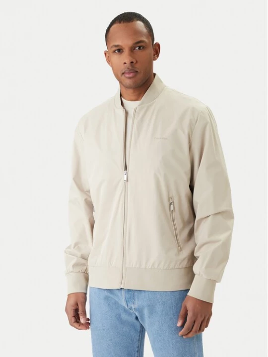 Obrázek produktu Calvin Klein Bunda bomber LV040FM512 Béžová Regular Fit
