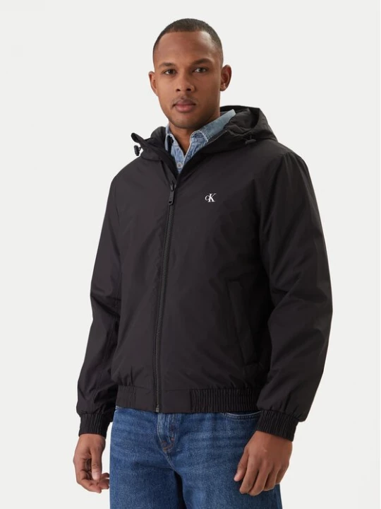 Obrázek produktu Calvin Klein Bunda pro přechodné období Harrington LV04RE516G Černá Regular Fit