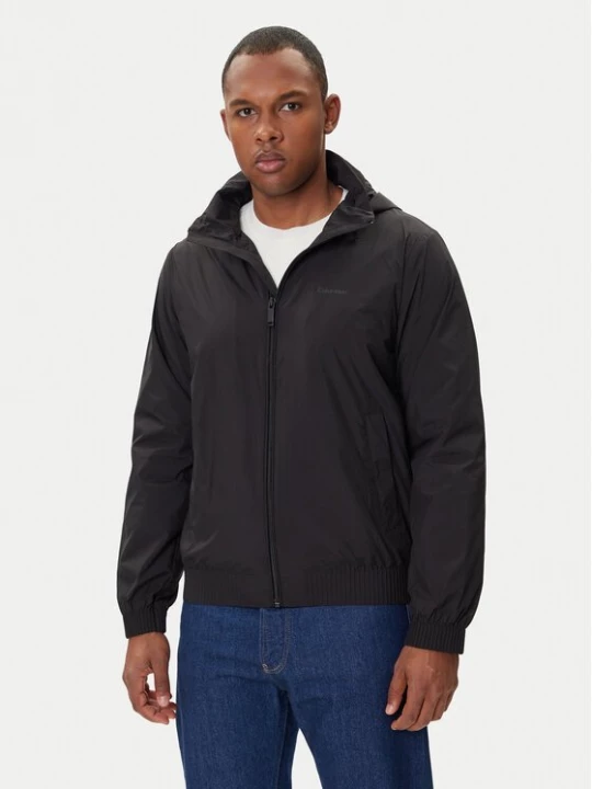 Obrázek produktu Calvin Klein Bunda pro přechodné období LV04LC511G Černá Relaxed Fit