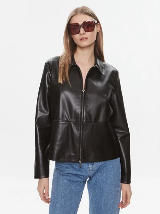 Obrázek produktu Calvin Klein Bunda z imitace kůže K20K206311 Černá Relaxed Fit