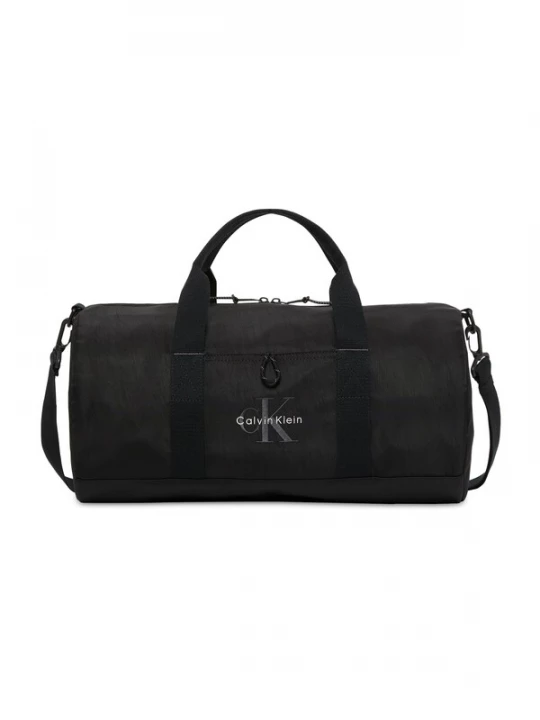 Obrázek produktu Calvin Klein Cestovní taška 'Monologo Embroidery Duffel' tmavě šedá / černá