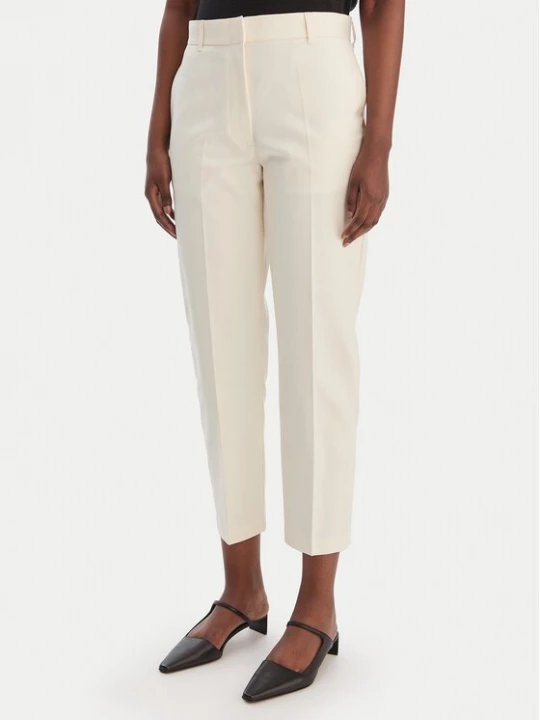 Obrázek produktu Calvin Klein Chino kalhoty LV044B916G Écru Regular Fit Krémová