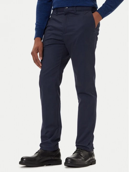 Obrázek produktu Calvin Klein Chino kalhoty LV04LD613G Tmavomodrá Slim Fit