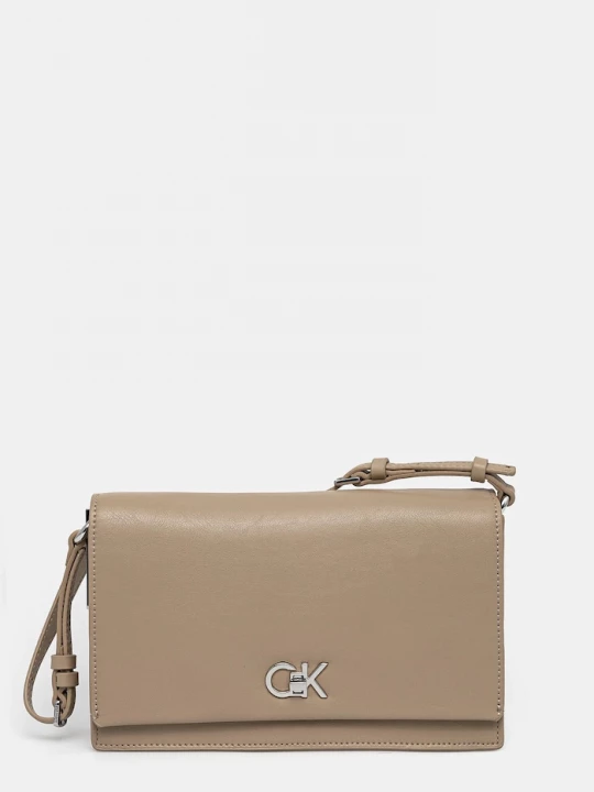 Obrázek produktu Calvin Klein crossbody kabelka dámská z imitace kůže béžová