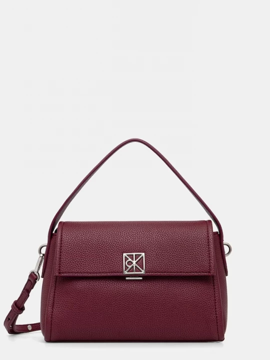Obrázek produktu Calvin Klein crossbody kabelka dámská z imitace kůže burgundské
