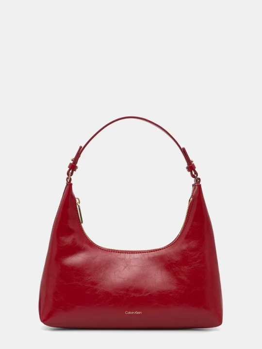 Obrázek produktu Calvin Klein crossbody kabelka dámská z imitace kůže červená