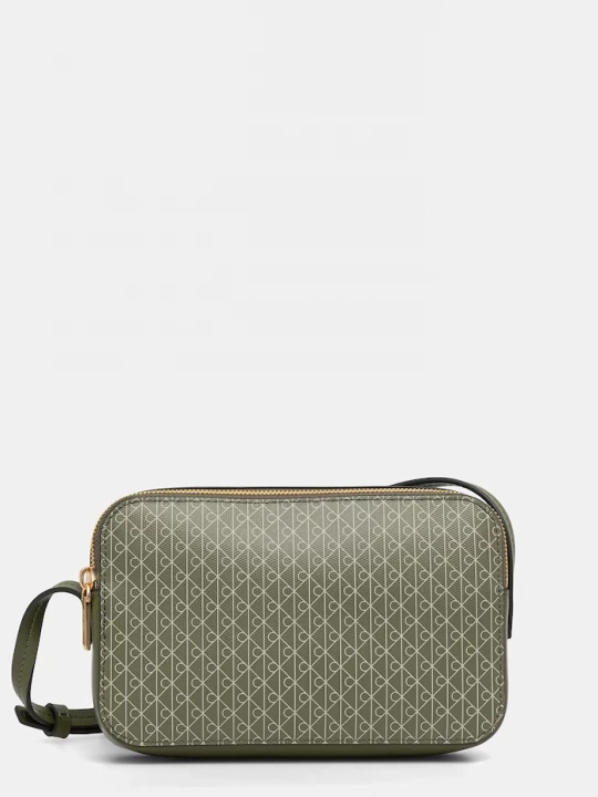 Obrázek produktu Calvin Klein crossbody kabelka dámská z imitace kůže zelená