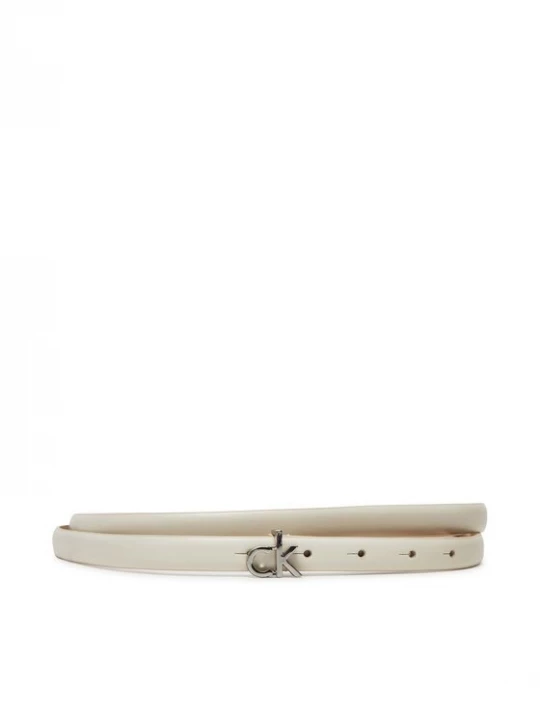 Obrázek produktu Calvin Klein Dámský pásek Ck Buckle Skinny Belt 1.5 K60K612932 Bílá