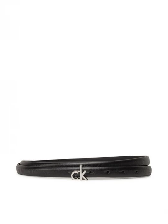 Obrázek produktu Calvin Klein Dámský pásek Ck Buckle Skinny Belt 1.5_Mono K60K612933 Černá