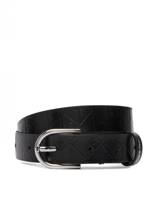 Obrázek produktu Calvin Klein Dámský pásek Round Buckle Debossed LV04F7143G Černá