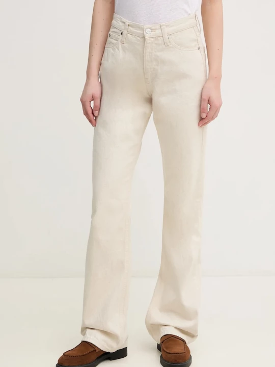 Obrázek produktu Calvin Klein Džíny s příměsí lnu Calvin Klein béžová