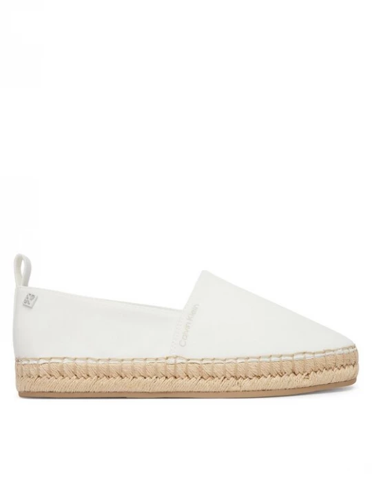 Obrázek produktu Calvin Klein Espadrilky Oblique Espadrille Canvas HW0HW02931 Bílá