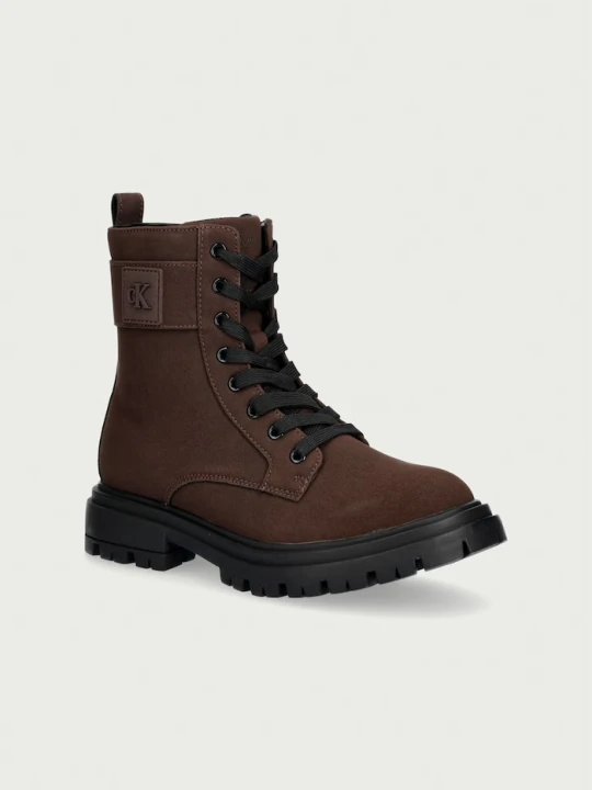Obrázek produktu Calvin Klein farmářky na plochém podpatku dětské hnědá