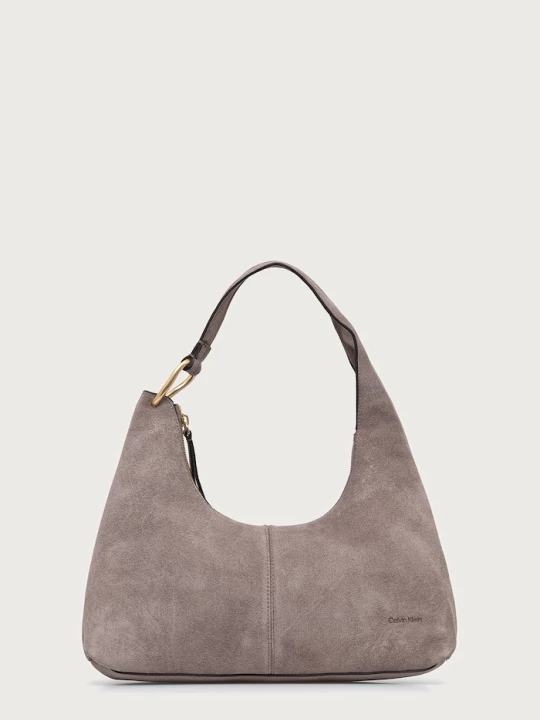 Obrázek produktu Calvin Klein hobo kabelka dámská semišová hnědá