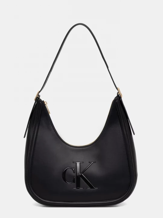 Obrázek produktu Calvin Klein hobo kabelka dámská z imitace kůže černá