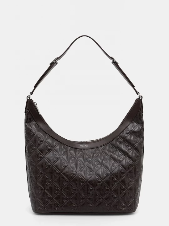 Obrázek produktu Calvin Klein hobo kabelka dámská z imitace kůže hnědá