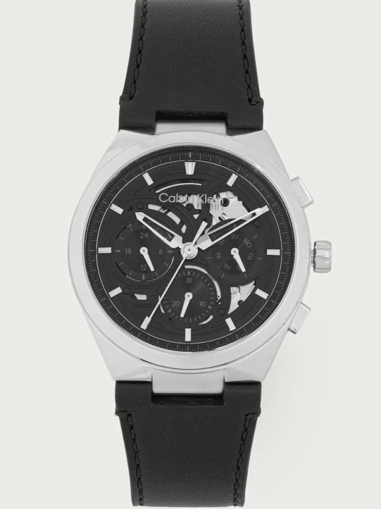 Obrázek produktu Calvin Klein hodinky pánské Distinguish Skeleton černá