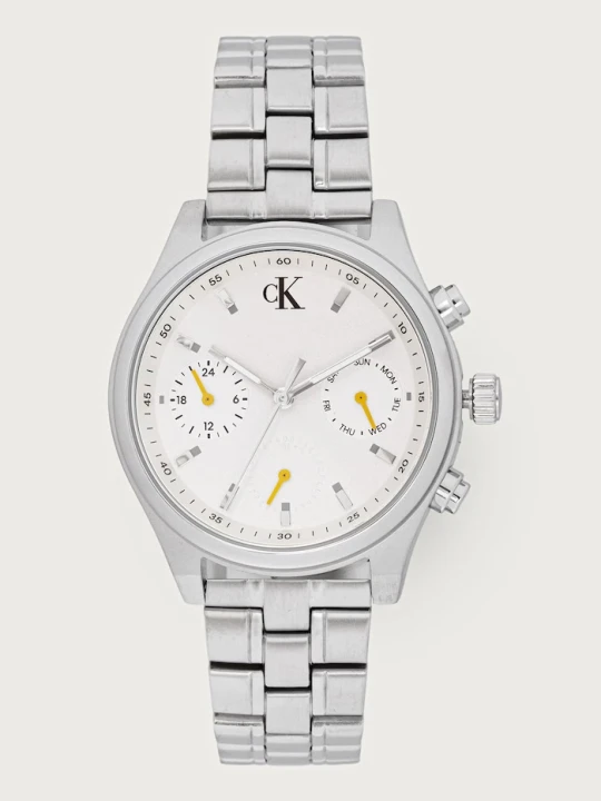 Obrázek produktu Calvin Klein hodinky pánské Modern Vintage stříbrná