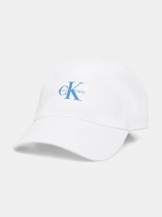 Obrázek produktu Calvin Klein Jeans baseballová čepice dámská bavlněná bílá