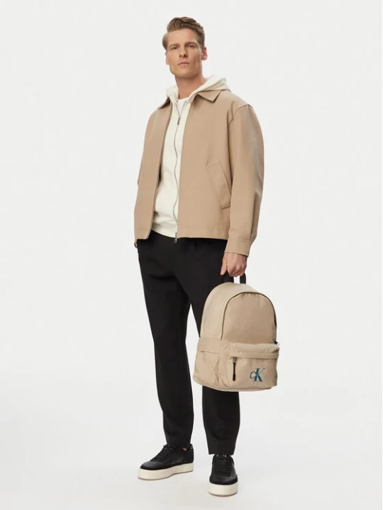 Obrázek produktu Calvin Klein Jeans Batoh Solid Monologo Backpack IU0IU00731 Béžová