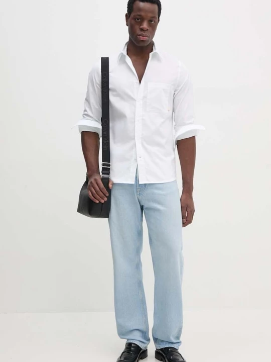 Obrázek produktu Calvin Klein Jeans Bavlněná košile Calvin Klein Jeans bílá