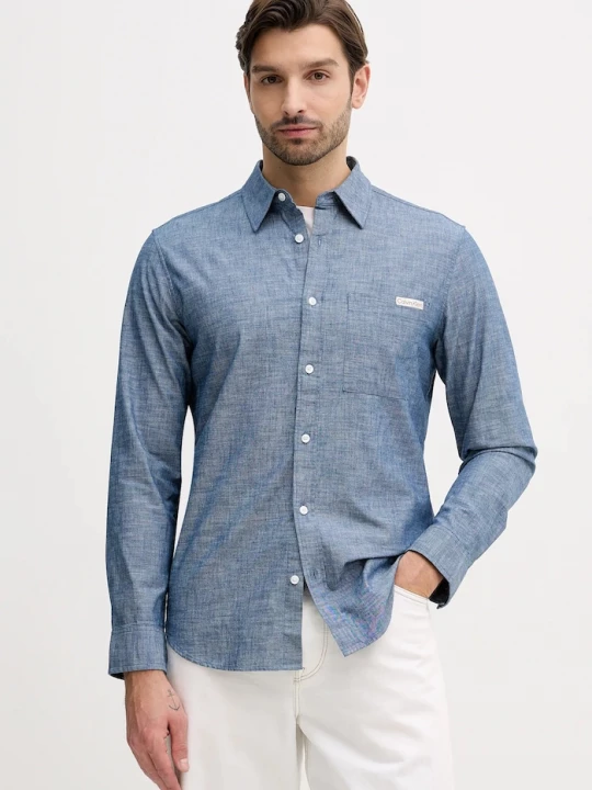 Obrázek produktu Calvin Klein Jeans Bavlněná košile Calvin Klein Jeans modrá