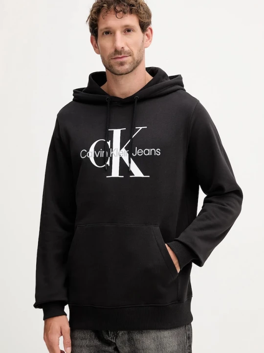 Obrázek produktu Calvin Klein Jeans Bavlněná mikina černá