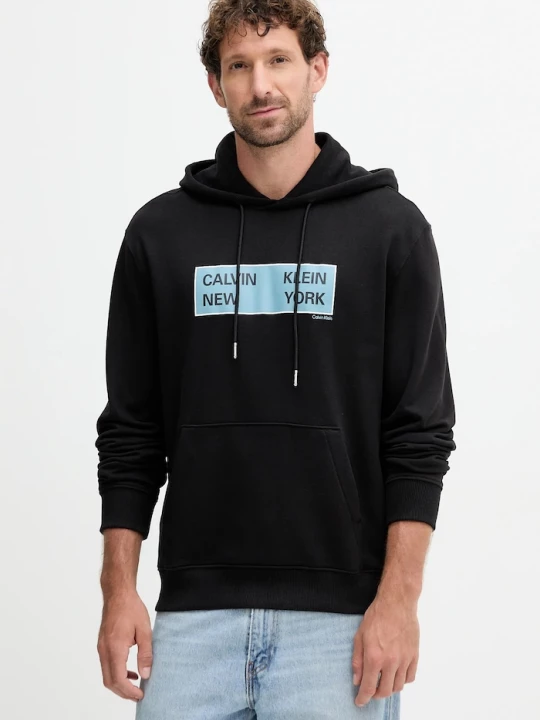 Obrázek produktu Calvin Klein Jeans Bavlněná mikina Calvin Klein Jeans černá