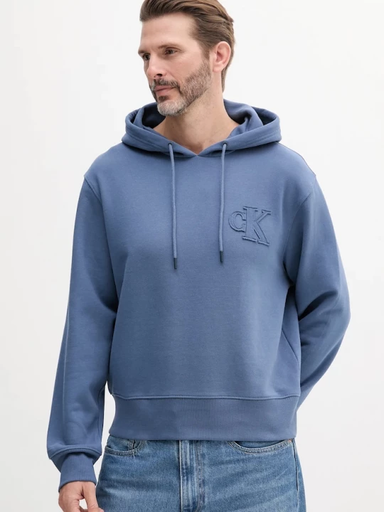 Obrázek produktu Calvin Klein Jeans Bavlněná mikina modrá