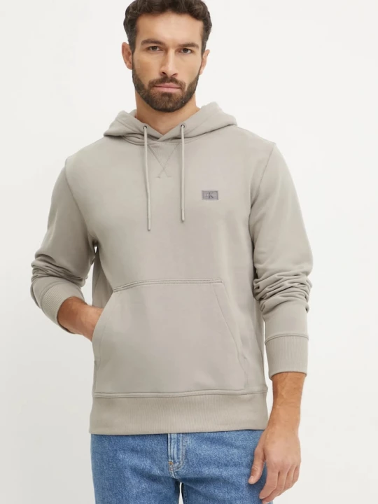Obrázek produktu Calvin Klein Jeans Bavlněná mikina šedá
