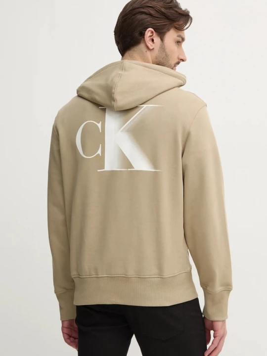 Obrázek produktu Calvin Klein Jeans Bavlněná mikina Calvin Klein Jeans zelená