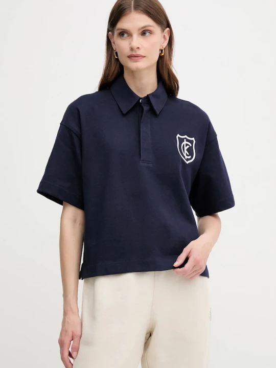 Obrázek produktu Calvin Klein Jeans Bavlněné polo tričko Calvin Klein Jeans námořnická modř