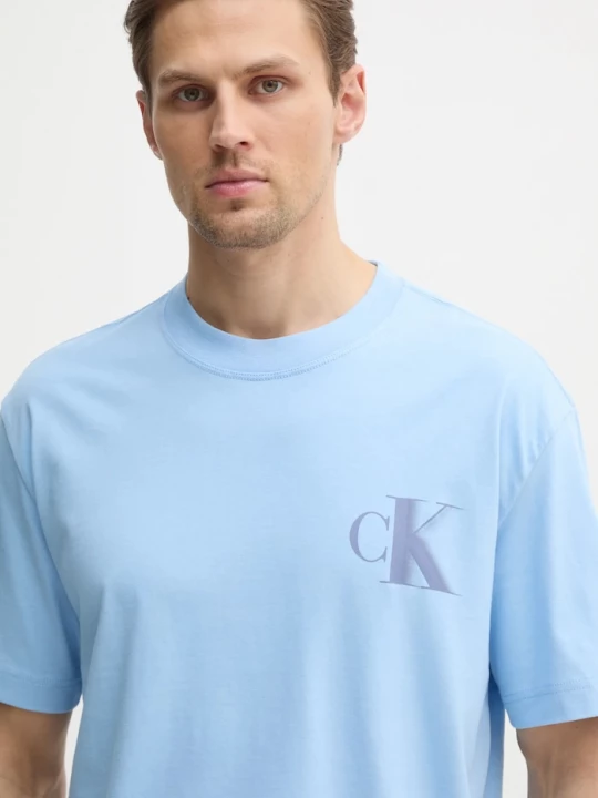Obrázek produktu Calvin Klein Jeans Bavlněné tričko Calvin Klein Jeans modrá