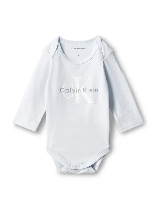 Obrázek produktu Calvin Klein Jeans body kojenecké bavlněné s elastanem modrá