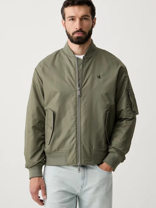 Obrázek produktu Calvin Klein Jeans bomber pánský zelená
