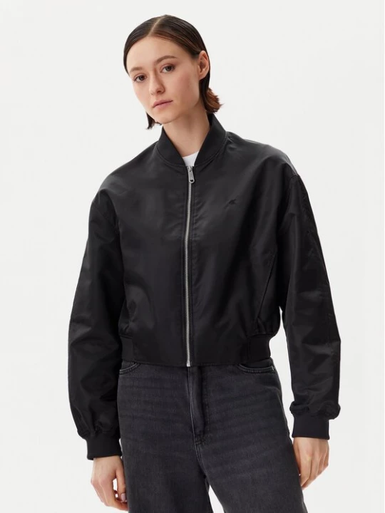 Obrázek produktu Calvin Klein Jeans Bunda bomber Hero LV047B528G Černá Relaxed Fit