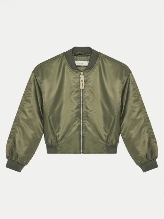 Obrázek produktu Calvin Klein Jeans Bunda bomber IG0IG02679 Zelená Regular Fit