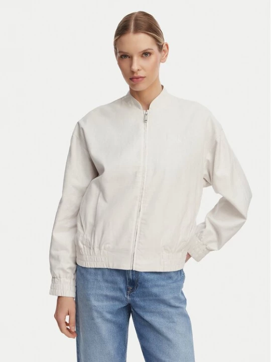 Obrázek produktu Calvin Klein Jeans Bunda bomber LV047F510G Světle béžová Regular Fit