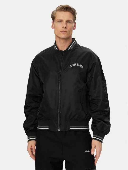 Obrázek produktu Calvin Klein Jeans Bunda bomber LV04RF510G Černá Regular Fit
